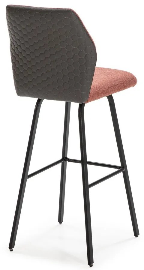 Barové stoličky v lososovoružovej farbe v súprave 2 ks 75 cm Pol – Marckeric