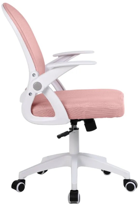 Detská otočná stolička Neoseat JUNI 011 — látka, ružová