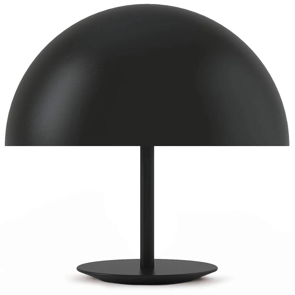 Mater Dome stolová lampa, Ø 40 cm, čierna