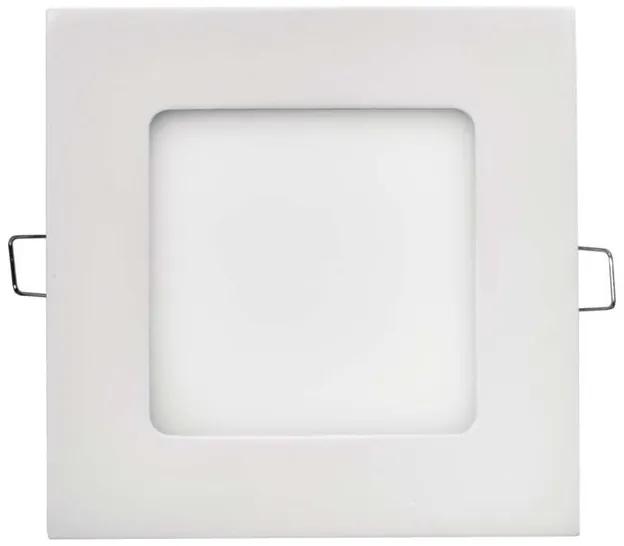 LED panel 120×120, štvorcový vstavaný biely, 6W teplá biela 70929