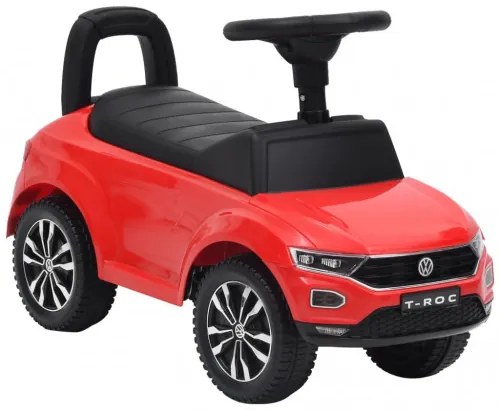 vidaXL Odrážacie auto Volkswagen T-Roc červené-