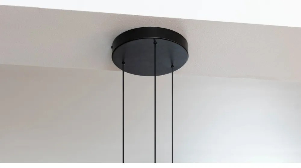 Čierne závesné svietidlo Rosette mini – UMAGE