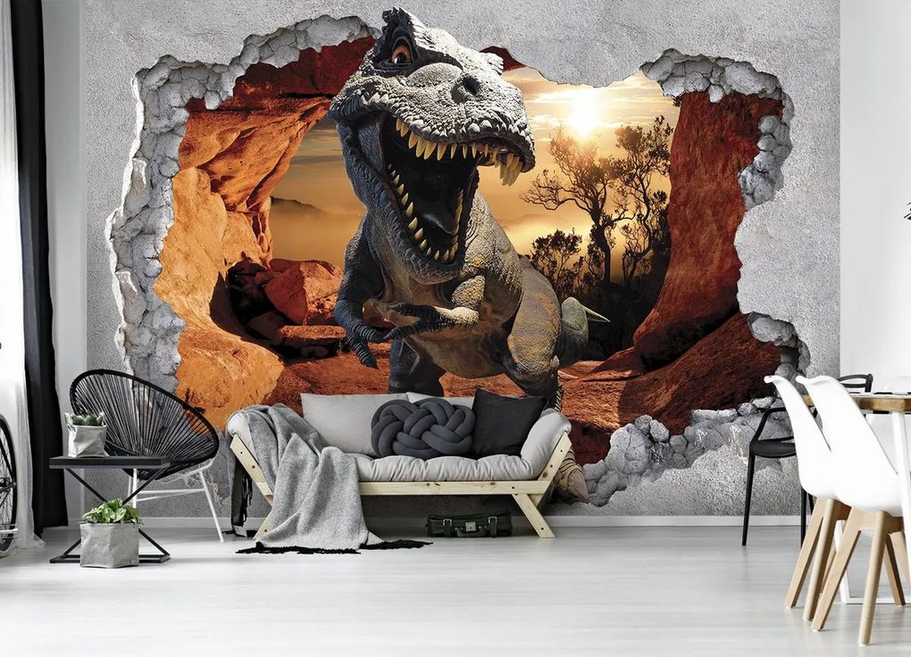 Fototapeta - Diera - dinosaurus (152,5x104 cm)