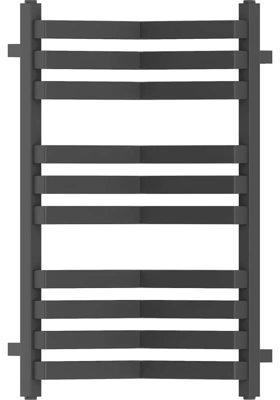 Mexen Loop, kúpeľňový radiátor 750 x 375 mm, 413 W, antracitová, W129-0750-350-00-66
