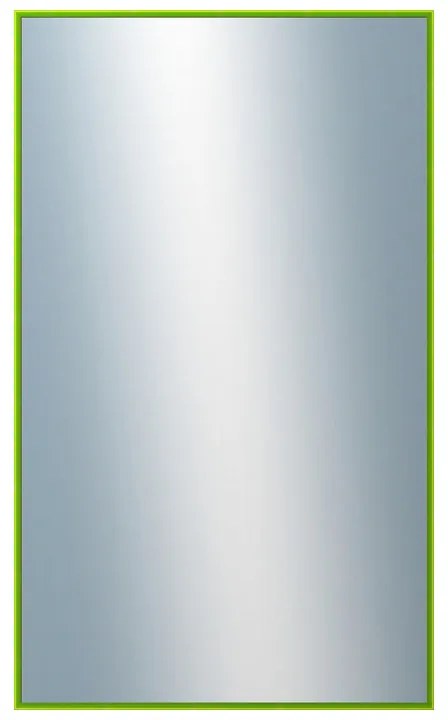 DANTIK - Zrkadlo v rámu, rozmer s rámom 60x100 cm z lišty NIELSEN zelená (7269207)