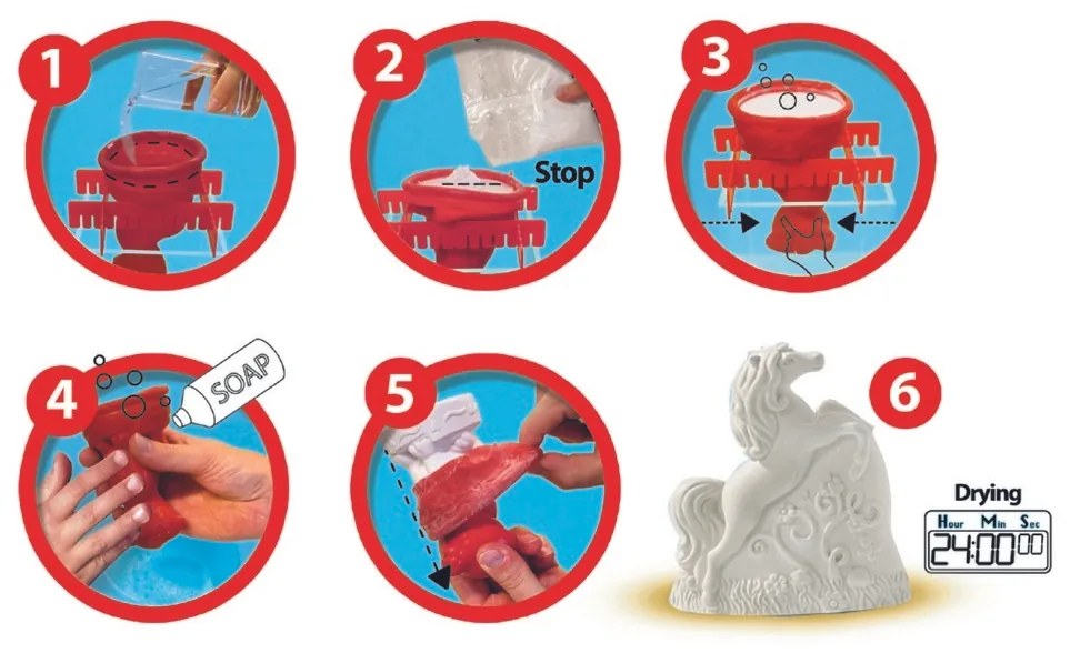 SES Sada na maľovanie a tvorenie Kone