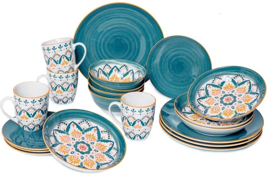 Porcelánový riad v súprave 30 kusov Bonami Essentials Hestia