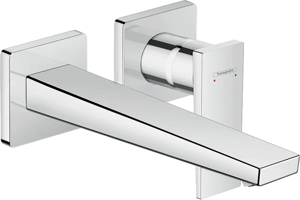 Hansgrohe Metropol, umývadlová batéria pod omietku 225 mm, 2-otvorová inštalácia, chrómová, HAN-32526000