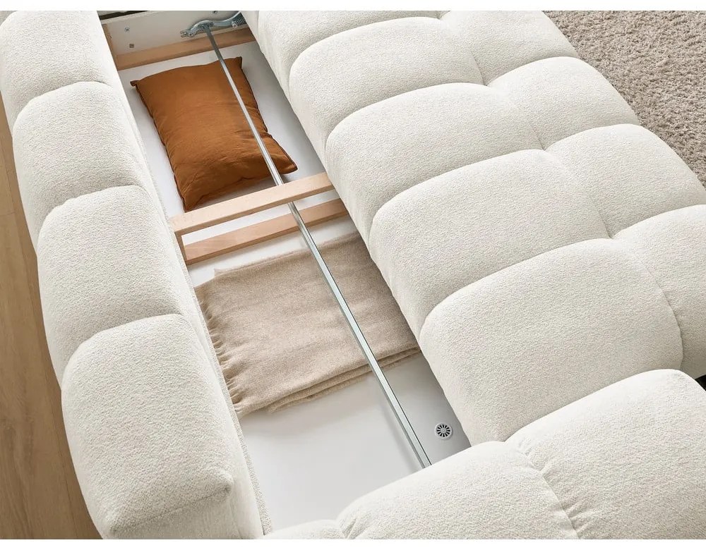 Biela ženilková pohovka 278 cm Everest – Bobochic Paris