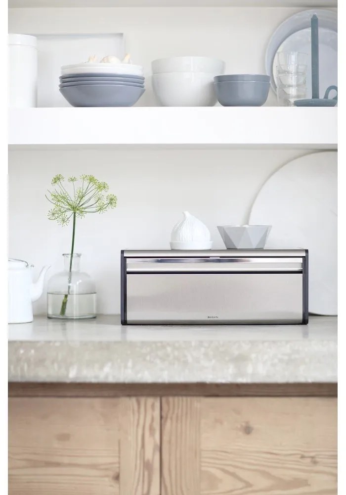 Oceľový chlebník Fall Front – Brabantia