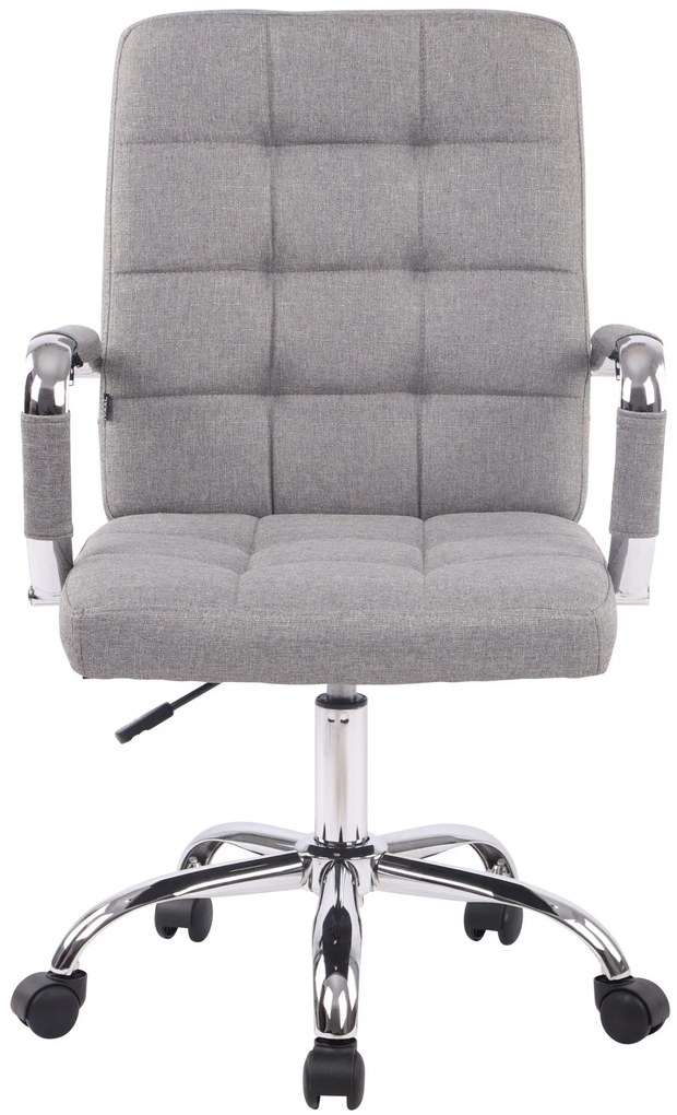 Design-Shop Kancelárska stolička D-Pro látka - Sivá