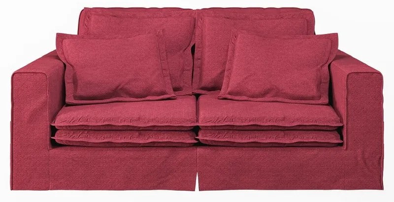 Červená pohovka 196 cm Nora – Ropez