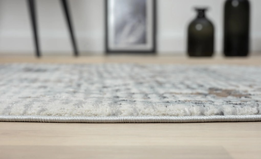 Kusový koberec My Joy CA60078 Beige kruh, 120x120 (priemer) kruh, béžová, chodba / predsieň, My Flair