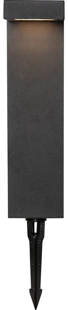 Vonkajšie solárne LED svietidlo Star Trading Vicini, výška 38 cm