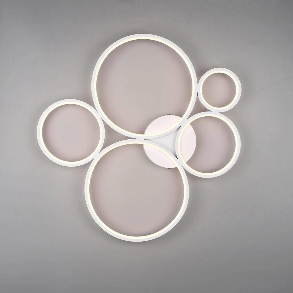 Stropné LED svietidlo Rondo, biela matná