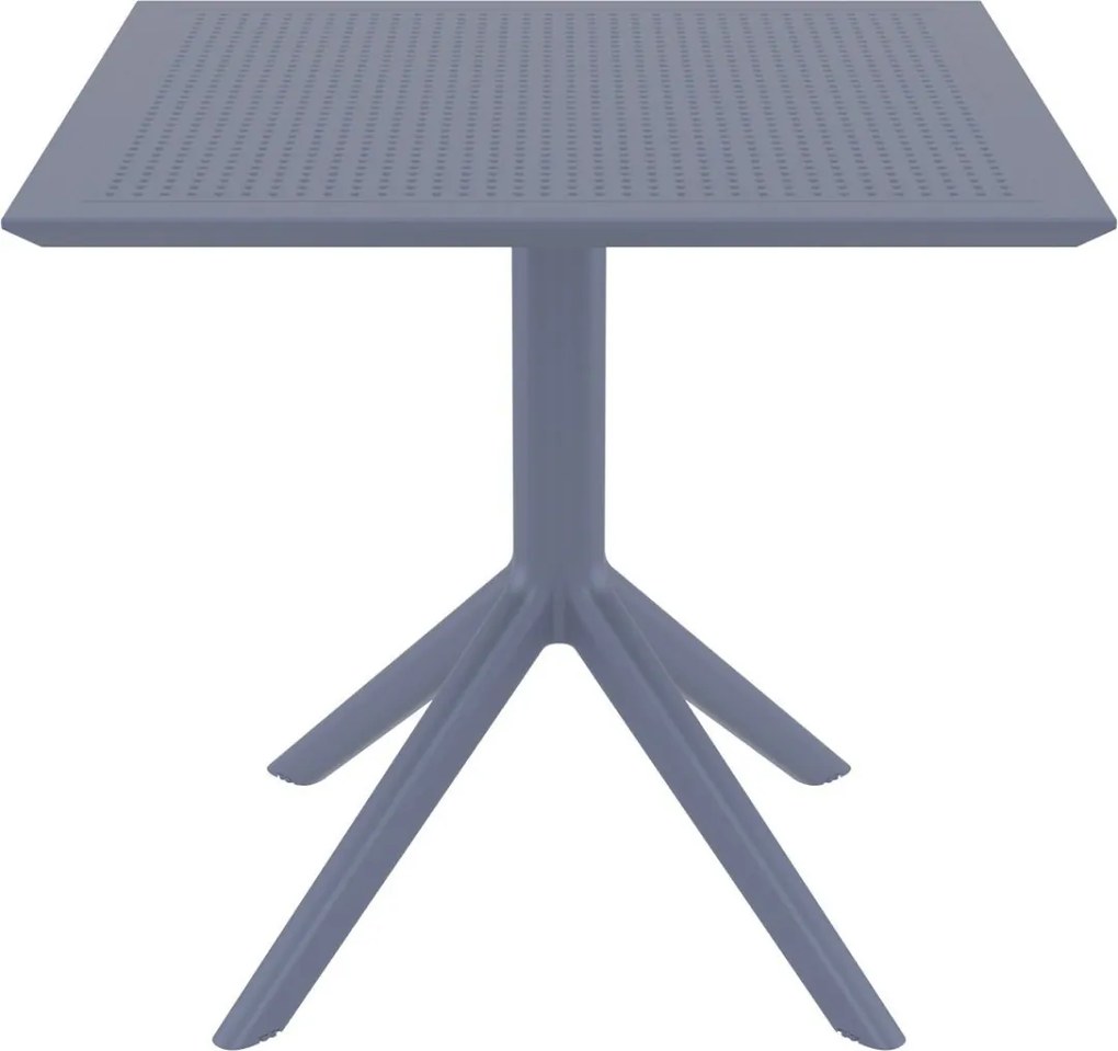 SKY 80 záhradný stôl dark grey