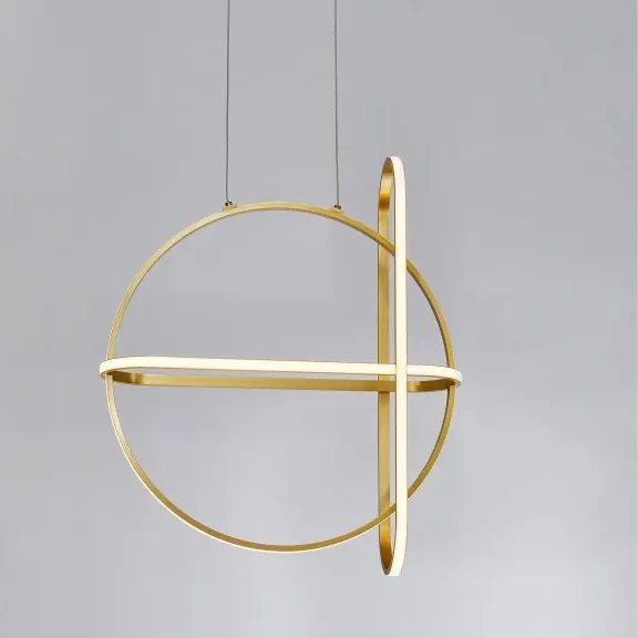 LED luster Arte 52 zlaté