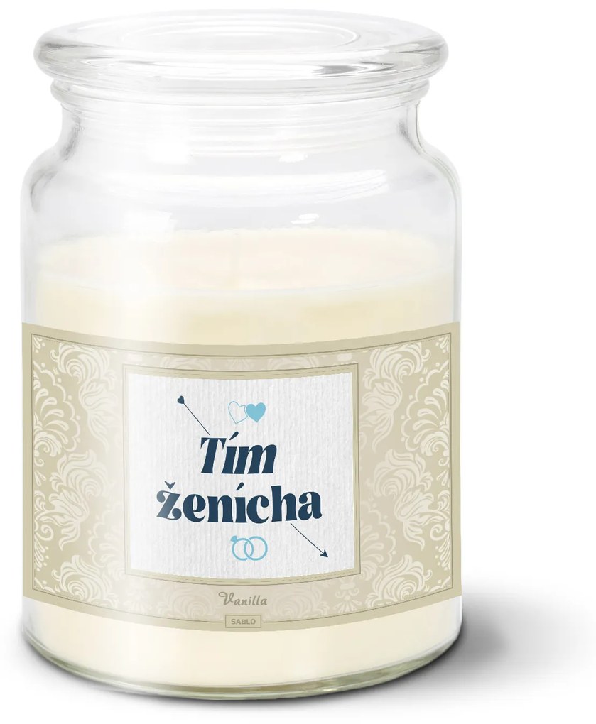 Sablio Sviečka Tím ženícha - 500 g