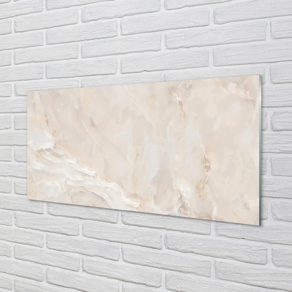 Sklenený obklad do kuchyne Marble kamenný múr 120x60 cm