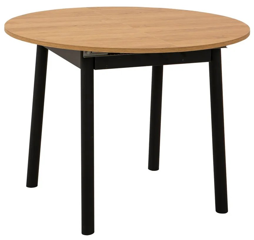 Jedálenský stôl Oliver Oak Black