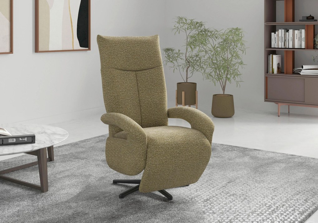 XXXLutz RELAXAČNÉ KRESLO, textil, olivovozelená Sit & More - Online Only obývacie izby - 00014401853X