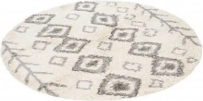 TA Koberec L228D BÉŽOVÁ/TMAVOSIVÁ BOHO WHEEL