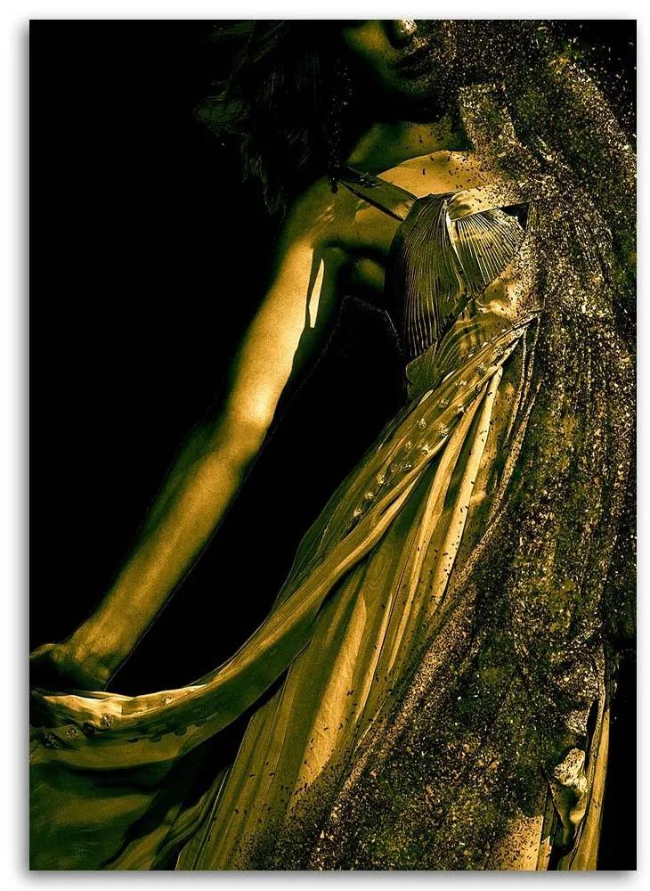 Gario Obraz na plátne Žena v zlatom prachu Rozmery: 40 x 60 cm