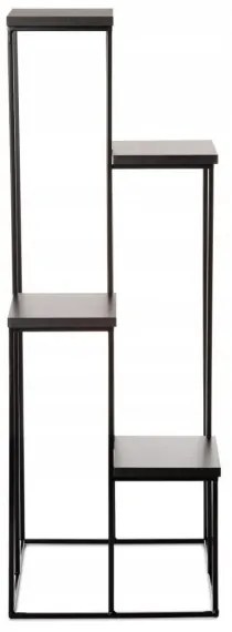 Stojan na kvety KASKADA 110x40 čierna