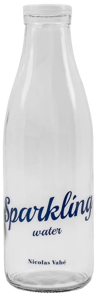Nicolas Vahé Sklenená fľaša na vodu s nápismi Still / Sparkling  1 l Still