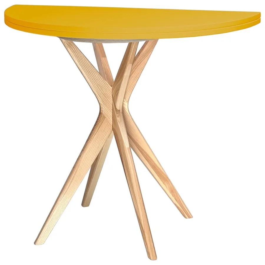 Okrúhly rozkladací jedálenský stôl 45x90 cm Jubi – Ragaba