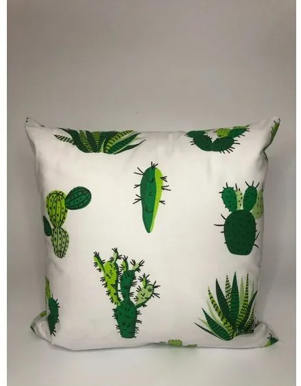 Obliečka na vankúšik Kaktus 40x40 cm Farba: Čierny Kaktus
