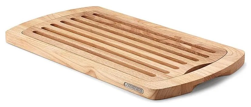 Continenta C3078 - Kuchynská doska na krájanie chleba 45x26 cm gumovník
