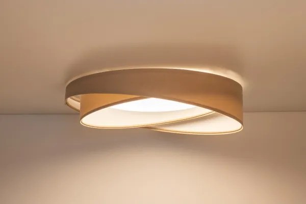 LED stropné svietidlo GALAXY MODERN LED/24W/230V priemer 55 cm béžová/biela