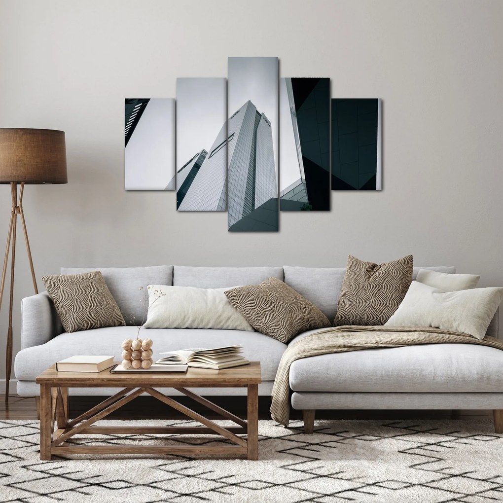 Obraz - Mrakodrap (150x105 cm)