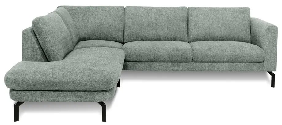 Svetlosivá rohová pohovka (ľavý roh) Gomero – Scandic