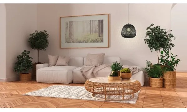 Eglo 43265 - Luster na lanku DEMBLEBY 1 1xE27/40W/230V