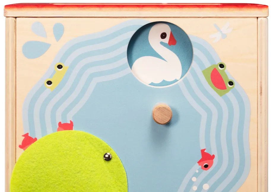 Lilliputiens - kocka s aktivitami - sliepočka Paulette