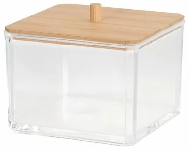 Kozmetický organizér Bamboo Eleganza, 9,5 x 9,5 x 8,5 cm