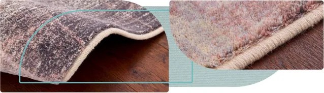 Koberec Agnella Agnus Kaola ružový