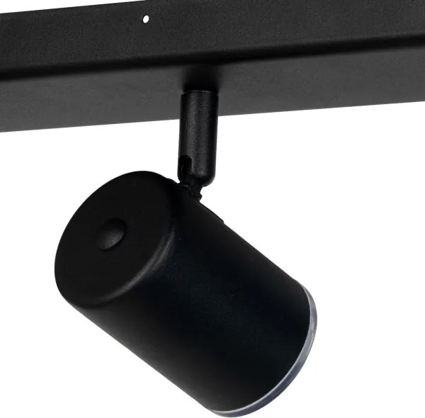 Eglo 901966 - Kúpeľňové bodové svietidlo CONSUMA 3xGU10/5W/230V IP44 čierna