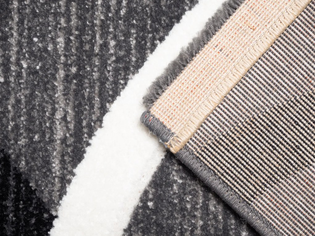 Spoltex, Kusový koberec Florida grey 9828, 160x230, šedá, chodba / predsieň