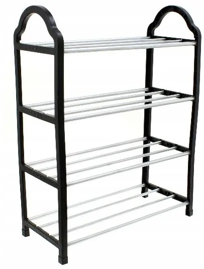 AFF 3395 Stojan na topánky pre 12 párov topánok čierny