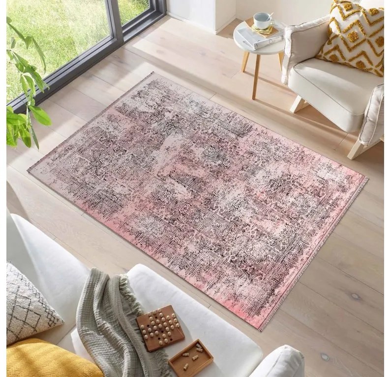 Ayyildiz Kusový koberec ELITE 8800, Ružová Rozmer koberca: 80 x 150 cm