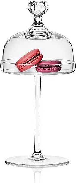 Crystalex stojan s poklopom Pâtisserie Secrète clear