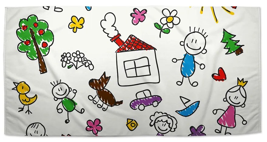 Sablio Uterák Maľovanie 2 - 50x100 cm