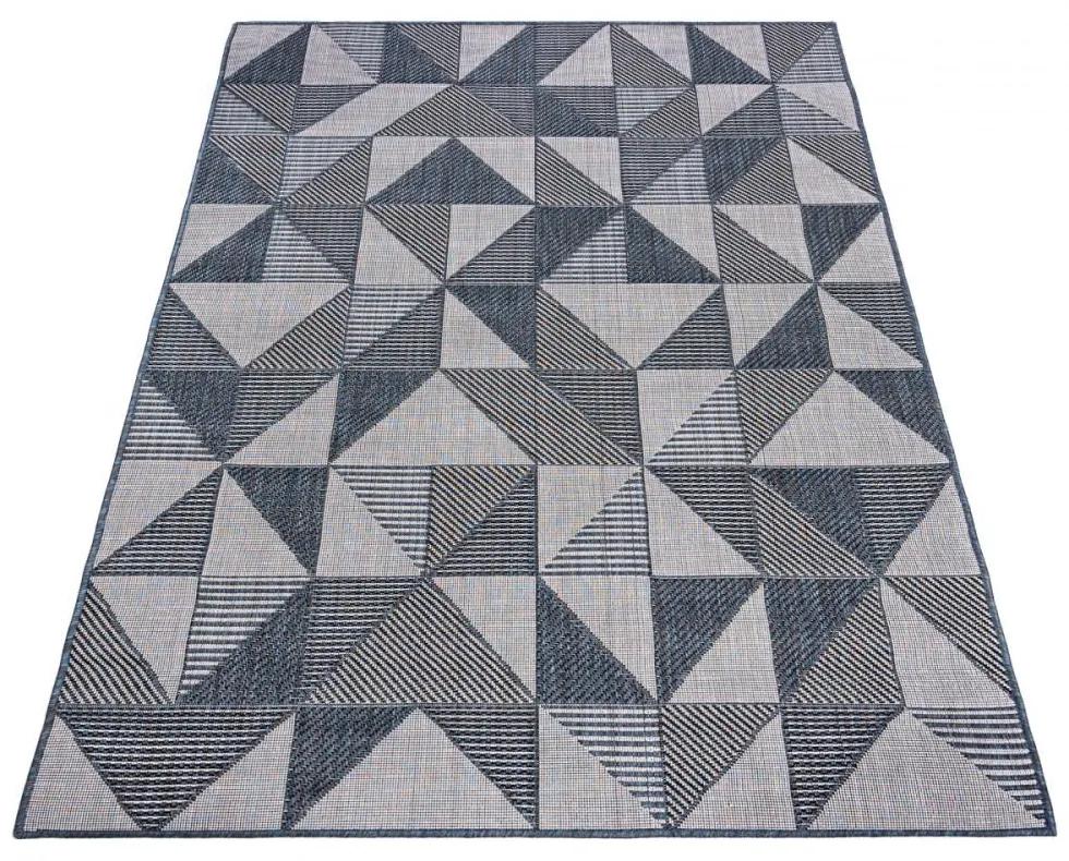 Kusový koberec Granada sivomodrý 100x200cm