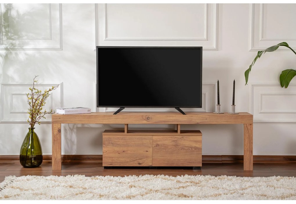 TV stolík/skrinka Endlava (borovica atlantická). Akcia -19%. Vlastná spoľahlivá doprava až k Vám domov. 1107755