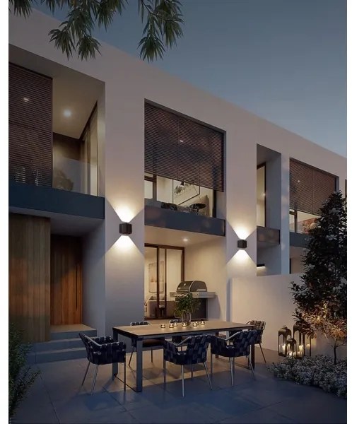 Brilagi - LED Solárne nástenné svietidlo SOLAR CUBE LED/2W/3,2V 1300 mAh IP54