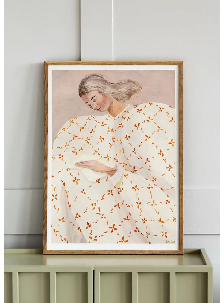 The Poster Club Plagát Secret Notes by Sofia Lind 30x40 cm