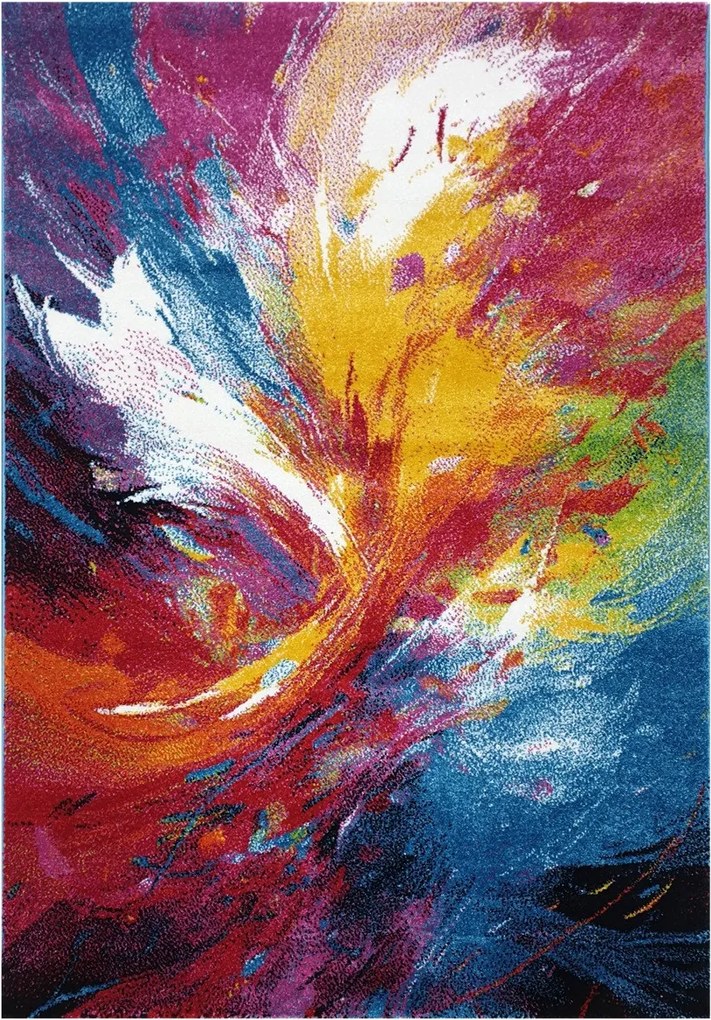 Kusový koberec Fantasy 814-61 lila/blue, 200x290, viacfarebná, Medipa (Merinos)